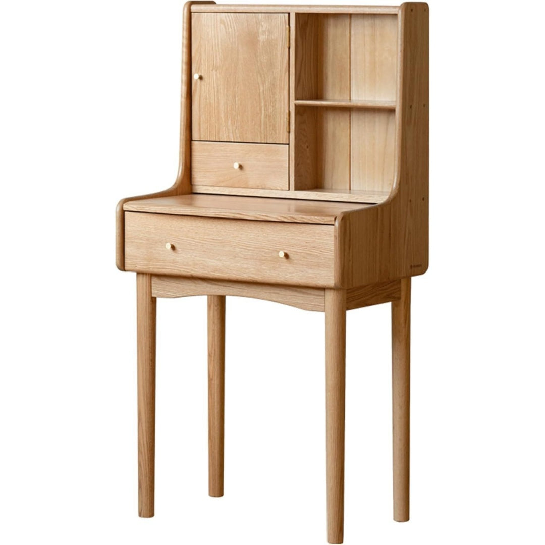Coiffeuse design epure marron minimaliste