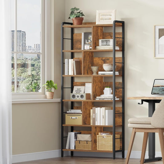 Pour bureau, bibliotheque murale gris en bois serrure de securite