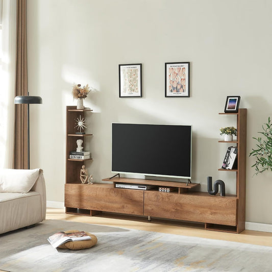Magnifique support sur pied gris clair style scandinave en MDF