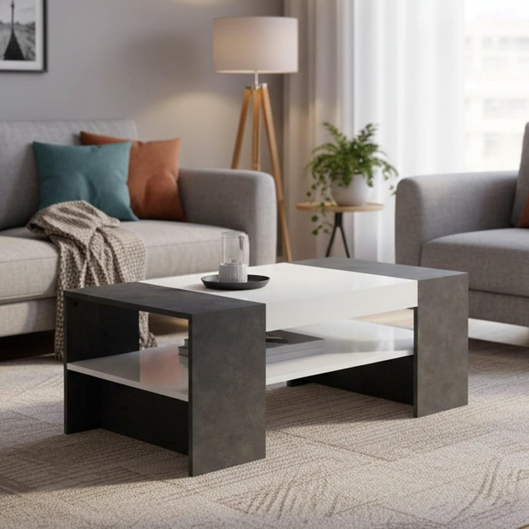 Nouvelle table basse gris