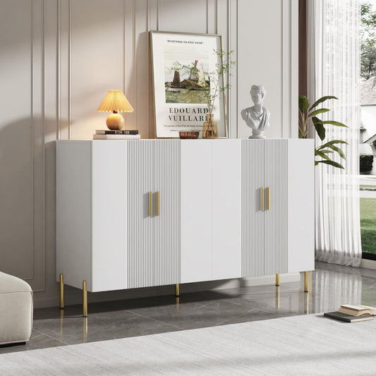Armoire de rangement gris clair finition metal
