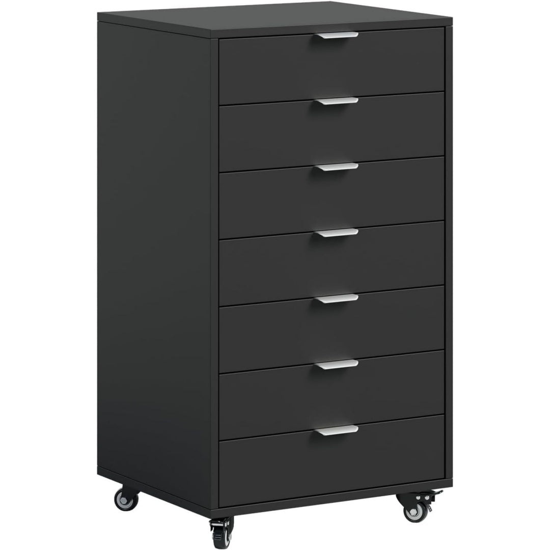 Caisson de rangement noir design moderne