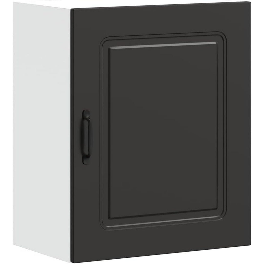 Style Contemporain, armoire colonne gris fonce (50 x 31 x 60 cm)