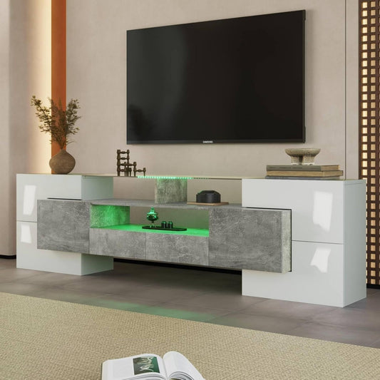 Petit meuble TV creme