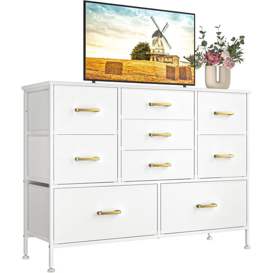 Fonctionnelle commode avec des etageres reglables en hauteur
