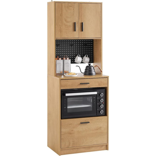 Buffet en acier marron esprit vintage