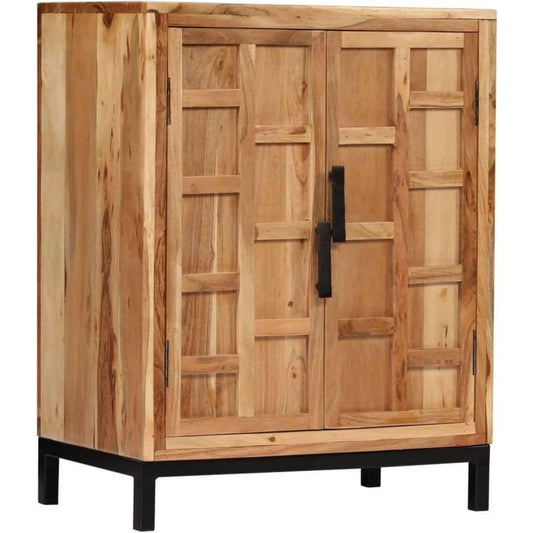 Style boheme buffet 2 portes marron