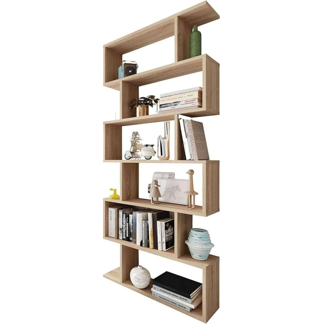 Bibliotheque industrielle en chene